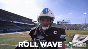 football tulane GIF by GreenWave