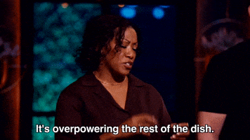 Overpowering The Dish