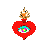Third Eye Love Sticker by Ephemera