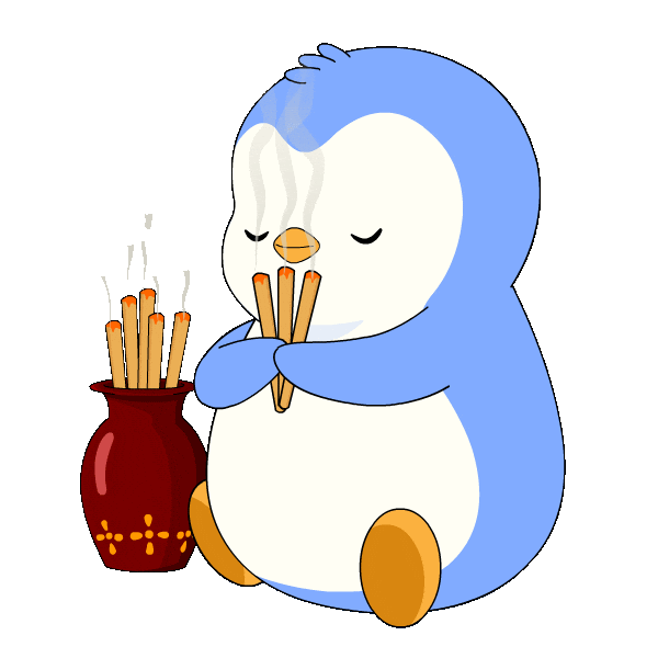 Goal Please Sticker by Pudgy Penguins