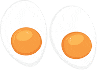 Cafe Breakfast Sticker