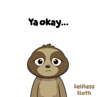 Sloth Whatever GIF by VeeFriends