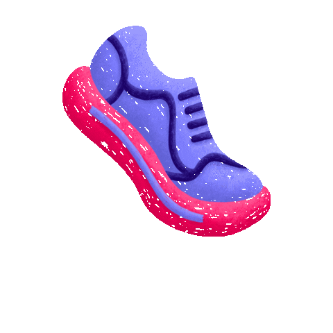 ichbinisabel sport running health jumping Sticker