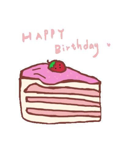 Happy Birthday Love Sticker