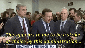 news chris murphy iran briefing GIF