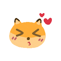 Love You Kiss Sticker