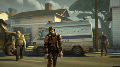 The Walking Dead Zombie GIF by Gods of Boom