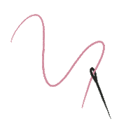 Stitch Embroidery Sticker