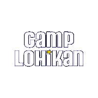 CampLohikan camp lake como 18437 lohikan Sticker