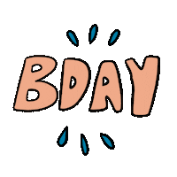 brunafrog celebration celebrate birthday bday Sticker