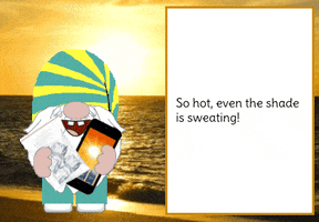 Heavy Rain Gnome GIF