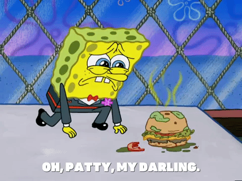 season 5 to love a patty GIF by SpongeBob SquarePants