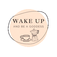 Coffee Morning Sticker by Kelsey