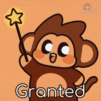 Make A Wish Magic GIF by Chimpers