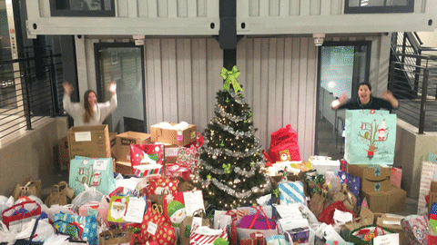 downtown raleigh angel tree GIF by Citrix