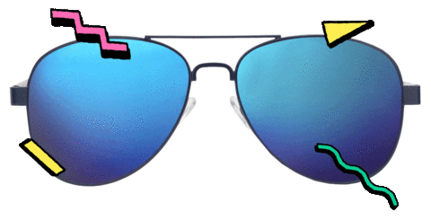 sunglasses elevate Sticker by Drukwerkdeal.nl