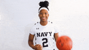 Navy Womens Basketball GIF by Navy Athletics