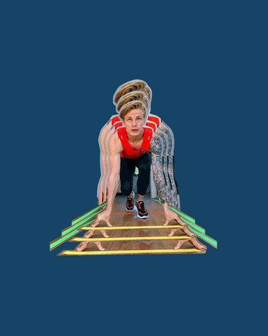 studioultradeluxe sports sport blue run GIF