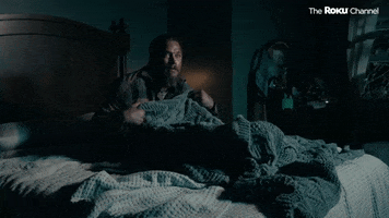 Scared Travis Fimmel GIF by The Roku Channel