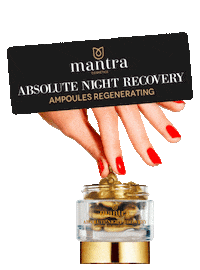 night ampoules Sticker by Mantra Cosmetics