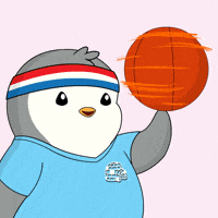 Basketball Spinning GIF by Pudgy Penguins