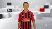 Sc Freiburg Reaction GIF by Bundesliga