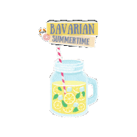 Lagbayern sommer limonade zeltlager ksj Sticker