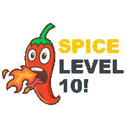 alignpilates hot pilates spice level Sticker