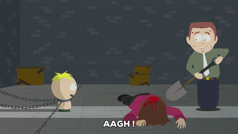 butters stotch body GIF by South Park 