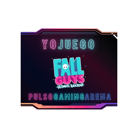 Fall Guys Sticker by Pulso Gaming Arena