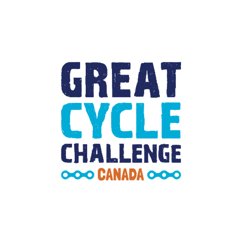 Gcccan Sticker by Great Cycle Challenge Canada