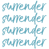 Christian Surrender Sticker by heytalithax