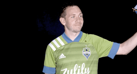 Happy Sport GIF by Seattle Sounders