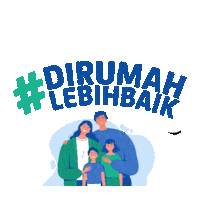 xlhomeid rumah xl keluarga xl home Sticker