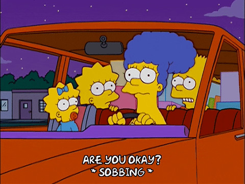 sad bart simpson GIF