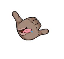 RobMathieson ok thumbs up hand phone Sticker