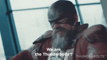 Thunderbolts Encouraging GIF by Marvel Studios