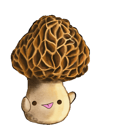 Mushroom Thank You Sticker