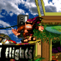 1jps gaming 90s snes dk GIF