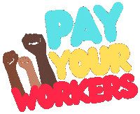 Fashion Pay Up Sticker by Clean Clothes Campaign