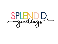 Logo Sticker by Splendid Greetings