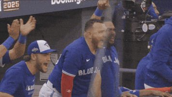 Celebrate Lets Go GIF by Toronto Blue Jays