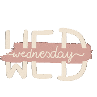 Pink Wednesday Sticker