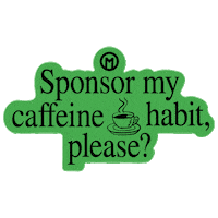 Coffee Caffeine Sticker by MALT Studio