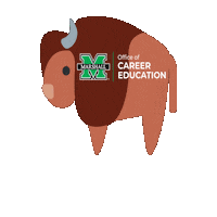 Marshall University School Sticker by Marshall U Career Education