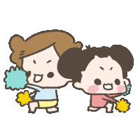 cheer go Sticker by chuchumei