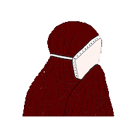 Girl Pray Sticker