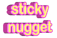 Sticky Nugget Sticker by GIPHY Engineer #3449