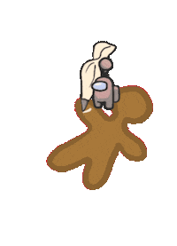 kikaKikachu christmas cookie cookies among us Sticker