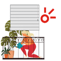 Plant Sticker by Claro Brasil